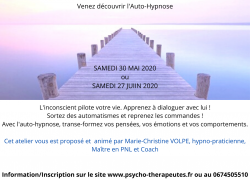 Formation Auto-Hypnose le 4 juillet 2020
